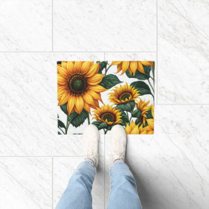 Paillasson Bright Sunflowers