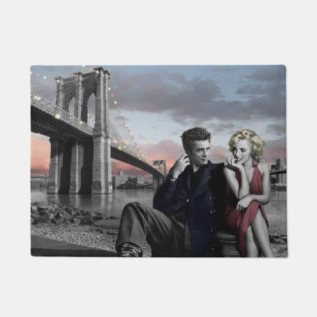 Paillasson Brooklyn B&W 2 (Devant)