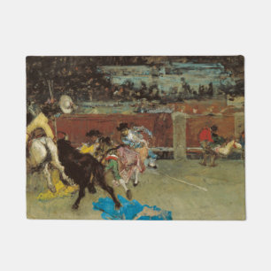 Paillasson Bullfight espagnol (par Marià Fortuny)
