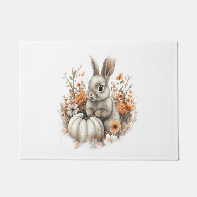 Paillasson Bunny Shirt Citrouille du pays (Devant)