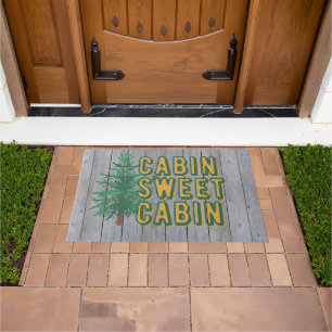 Paillasson Cabine Sweet Cabine Rustic Pays