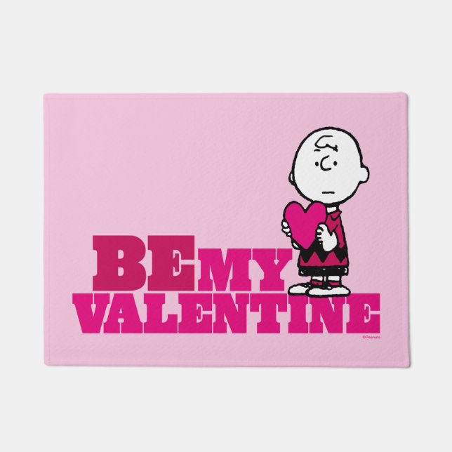 Paillasson cacahuètes | Charlie Brown Soyez ma Saint Valentin (Devant)