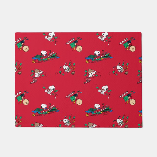 Paillasson cacahuètes | Motif d'enveloppement de cadeaux de N (Devant)