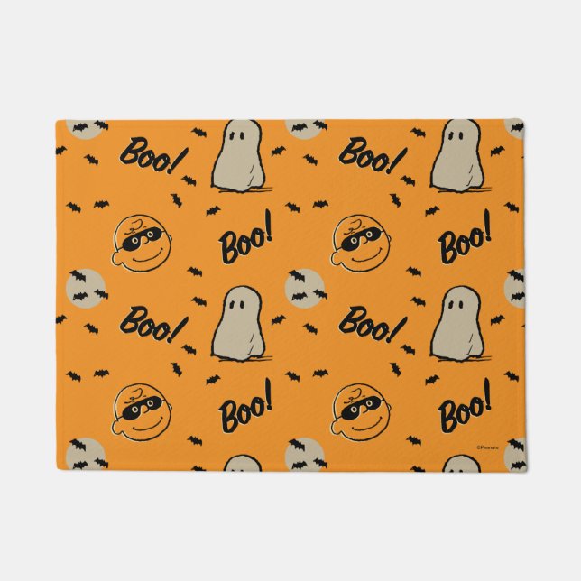 Paillasson cacahuètes | Motif d'Halloween de l'équipage Éffra (Devant)