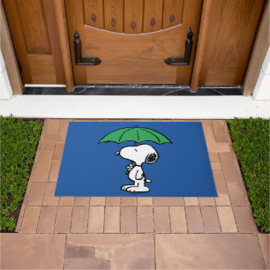 Paillasson cacahuètes Parapluie vert Snoopy