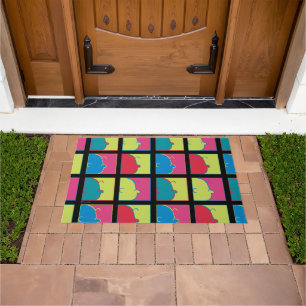 Paillasson cacahuètes   Pop Art Charlie Brown