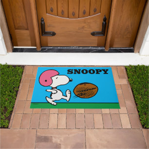 Paillasson cacahuètes   Snoopy Football Kicker