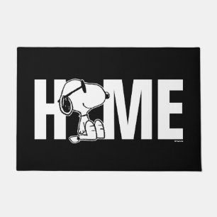 Paillasson cacahuètes   Snoopy Lunettes de soleil Smile