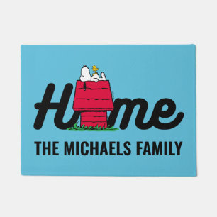 Paillasson cacahuètes   Snoopy Napping