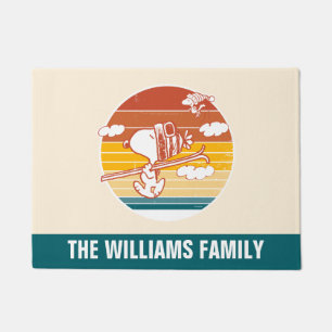 Paillasson cacahuètes Snoopy & Woodstock Ski Trip