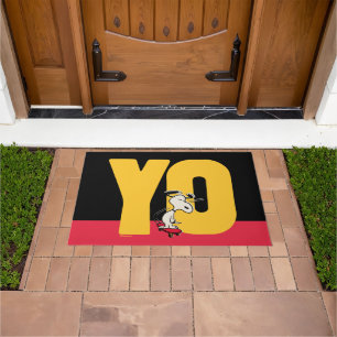Paillasson cacahuètes Snoopy YO Skateboard