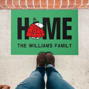 Paillasson cacahuètes Veste Snoopy Red Puffer