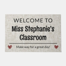 Cadeau enseignant personnalisable Salle de classe 