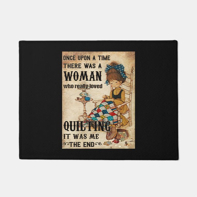 Paillasson Cadeaux de courtepointe| Cacher C'Était Moi La Fin (Devant)