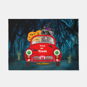 Paillasson Cairn Terrier voiture de conduite effrayant Hallow