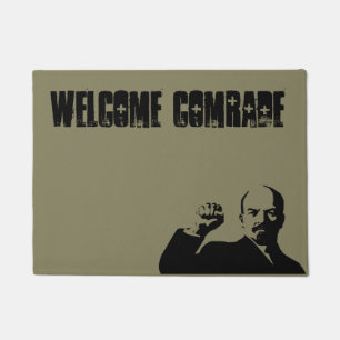 Paillasson Camarade bienvenu Lénine Doormat