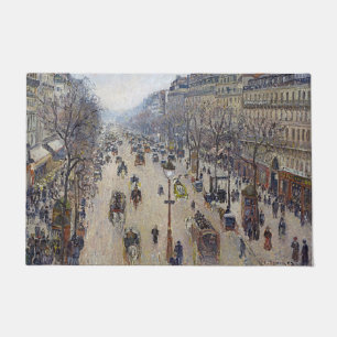 Paillasson Camille Pissarro - Boulevard Montmartre, matin