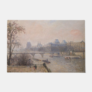 Paillasson Camille Pissarro - La Seine et le Louvre