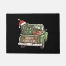 Camion de Noël Vintage Joyeux Noël Hommes Femmes 