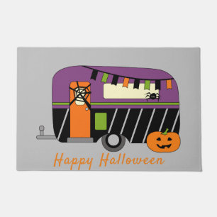 Paillasson Camper RV Halloween Cute personnalisable