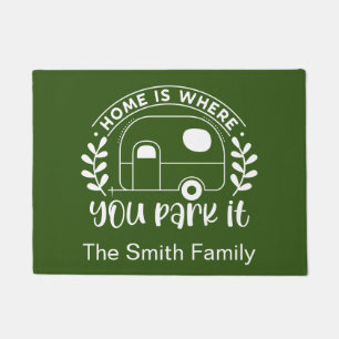 Paillasson Camping Personnalisé Camper Trailer Rv