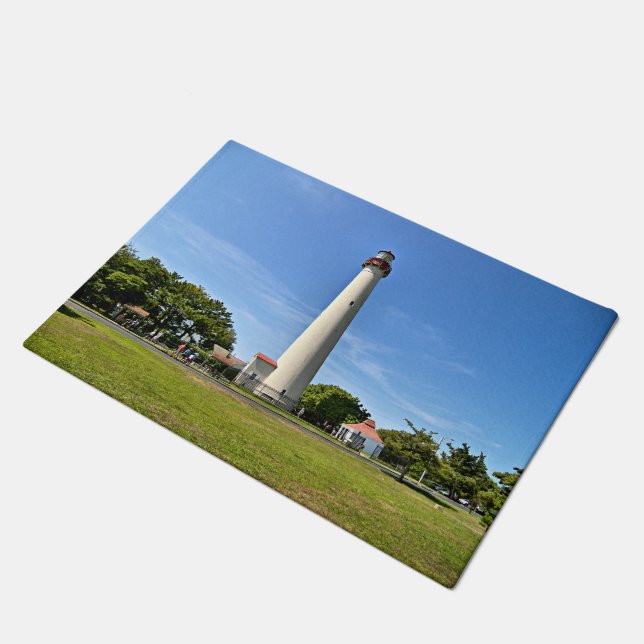 Paillasson Cape May Lighthouse, New Jersey Door Mat (Incliné)