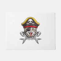Capitaine Pirate Chat Hommes Jolly roger Drapeau C