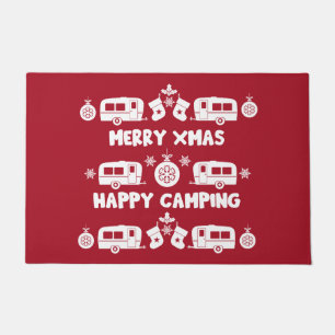 Paillasson Caravan Joyeux Camping de Noël