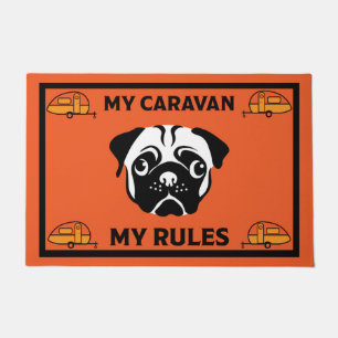 Paillasson Caravane Carlin Dog Door Mat
