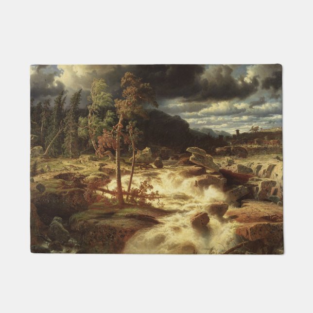 Paillasson Cascade en Suède (par Marcus Larson) (Devant)