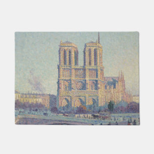 Paillasson Cathédrale Notre-Dame Paris France Peinture classi