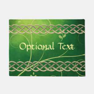 Paillasson Célèbres et Feuilles verts