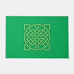 Paillasson Céltic Sailor's Knot, Emerald et Lime Green