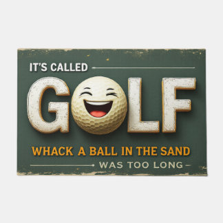 Paillasson C'est appelé Golf Funny Doormat Decor