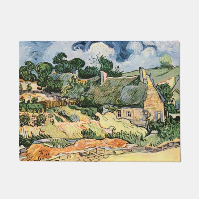 Paillasson Chalets à Cordevill Vincent van Gogh (Devant)