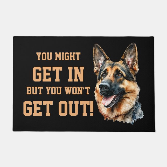 Paillasson Changez Tout Le Texte, Vous Pouvez Être Entré, Mai (Devant)