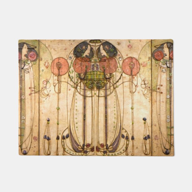 Paillasson Charles Rennie Mackintosh Le Wassail (Devant)