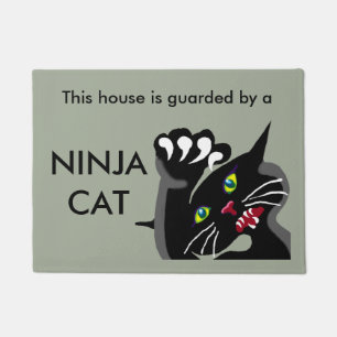 Paillasson Chat de Ninja