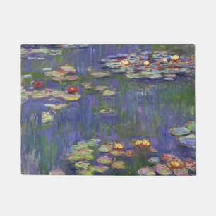 Paillasson Chefs-d'œuvre de peinture de Nymphéas de Monet