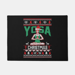 Paillasson Chemise de Noël Yoga