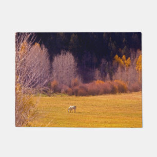 Paillasson Cheval dans l'automne I