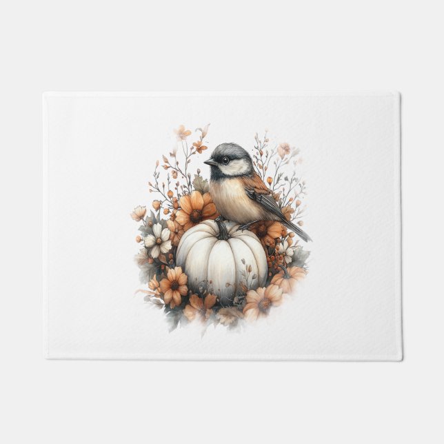 Paillasson Chickadee Shirt Pays Citrouille (Devant)