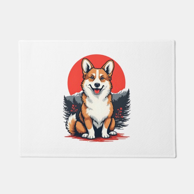 Paillasson Chien Akita Inu (Devant)