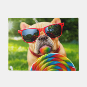 Paillasson Chien avec la grosse sucette