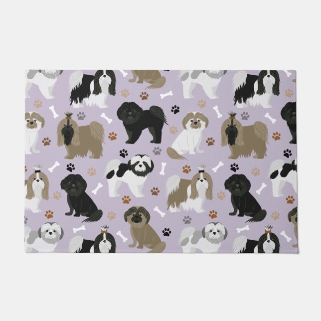 Paillasson Chien Chien Chien Chien Chien Chiens Chiens Paws e (Devant)