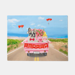 Paillasson Chien de la Saint-Valentin