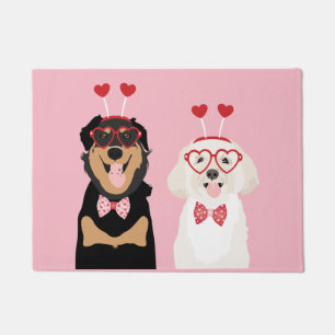 Paillasson Chiens Valentine Rottweiler Maltipoo Chiot