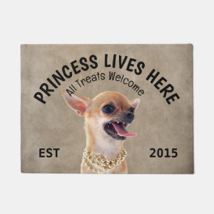 Paillasson Chihuahua en colère mat Amoureux des chiens person