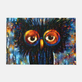 Paillasson Chouette brillante et sage