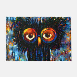 Paillasson Chouette brillante et sage